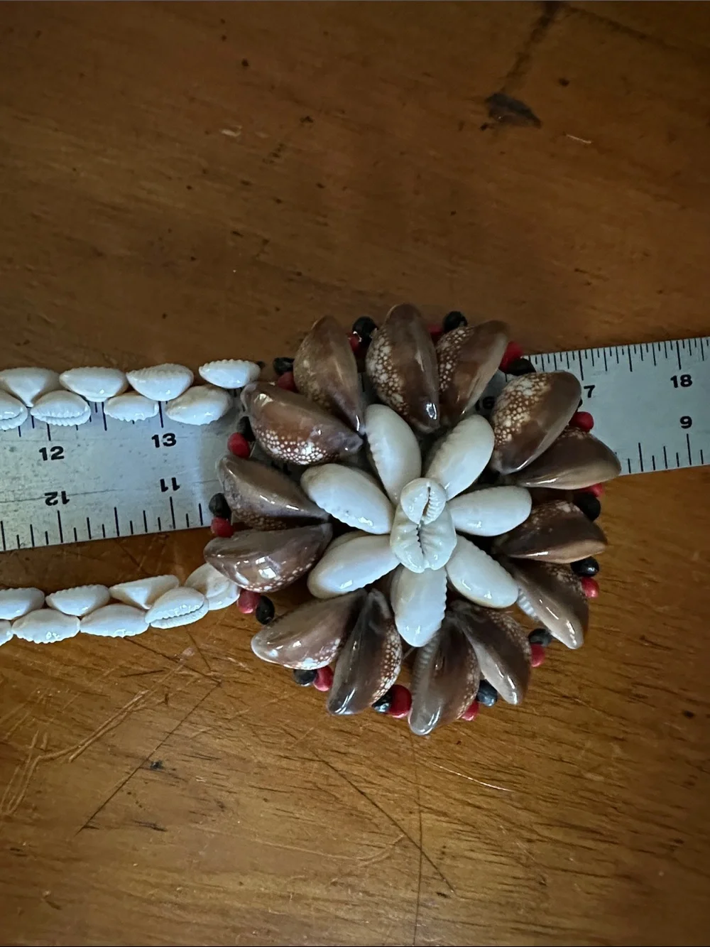 Hidden Fire Shell Pendant Necklace